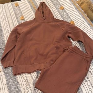 Brown Hoodie/Jogger set